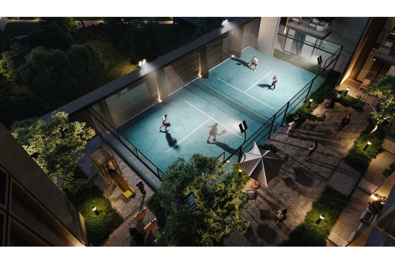 KORE by Imtiaz, Campo da padel