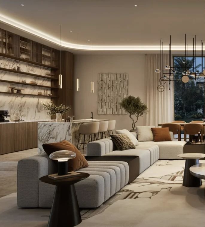 The Oasis by Emaar, Lounge
