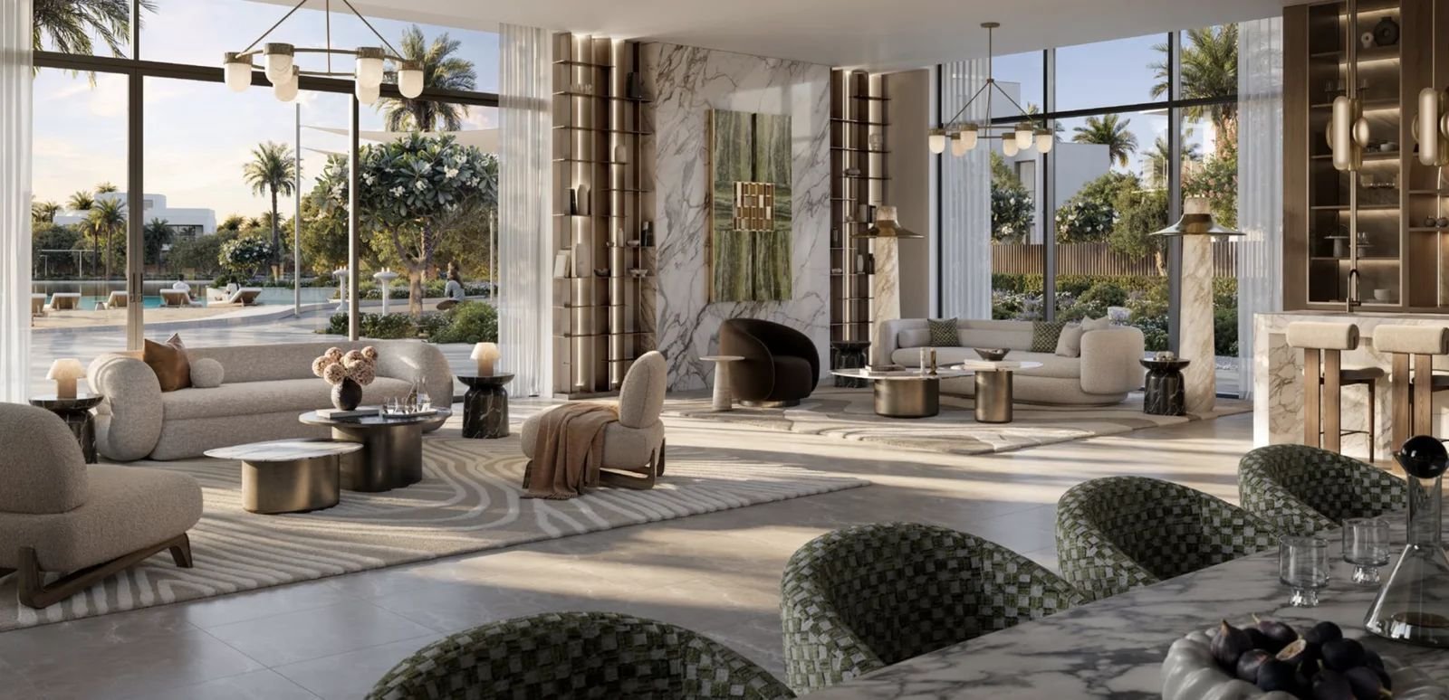 The Oasis by Emaar, Living a doppia altezza