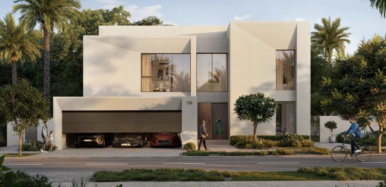 The Oasis by Emaar, Ingresso della villa