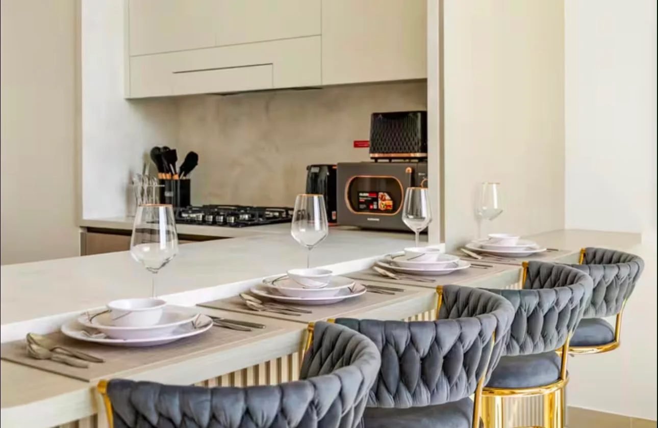 Binghatti Phantom 1BR, Dining area