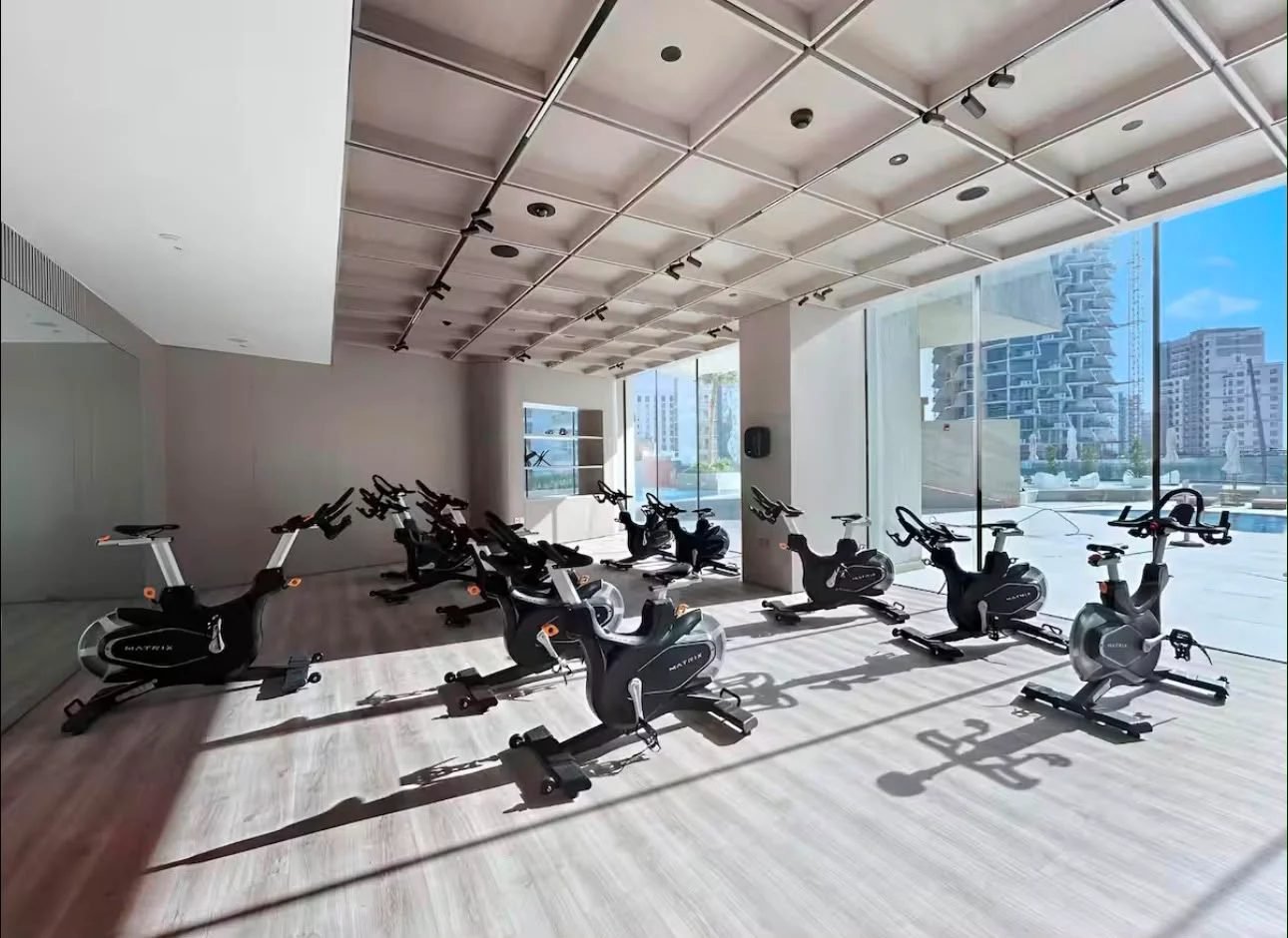 Binghatti Phantom 1BR, Fitness studio