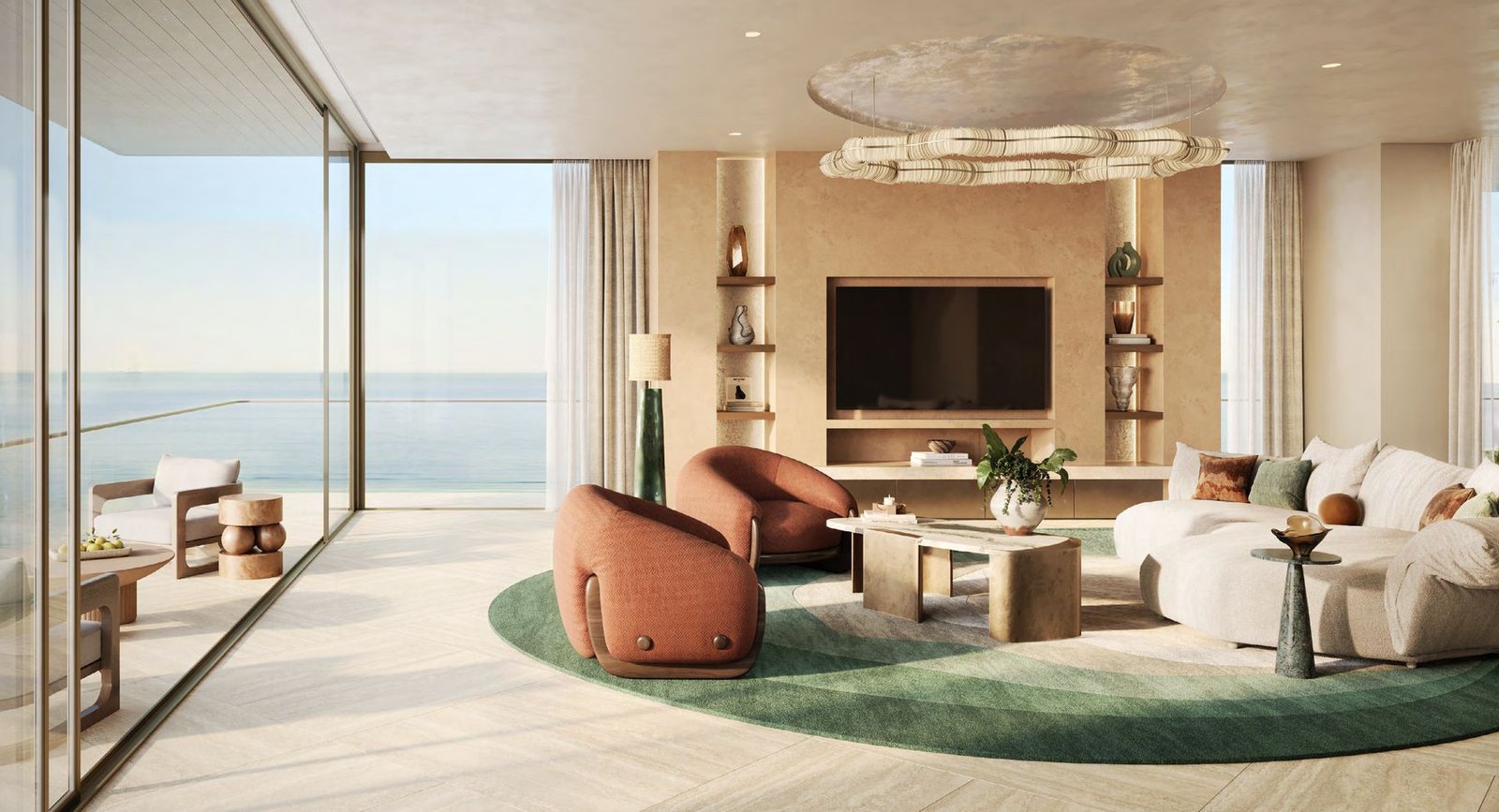 Solaya, 4-bedroom living room