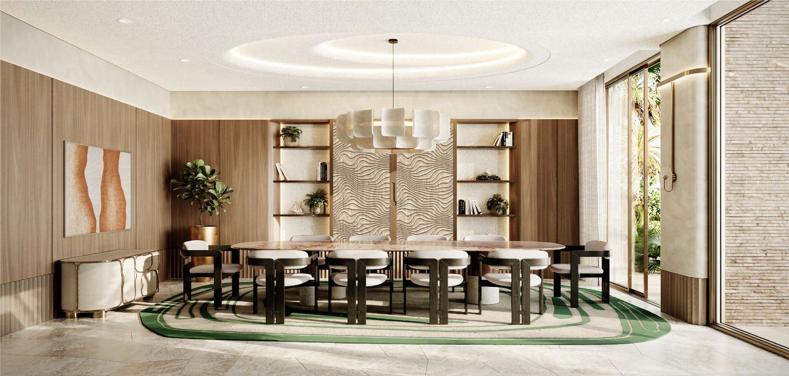 Solaya, Meeting room