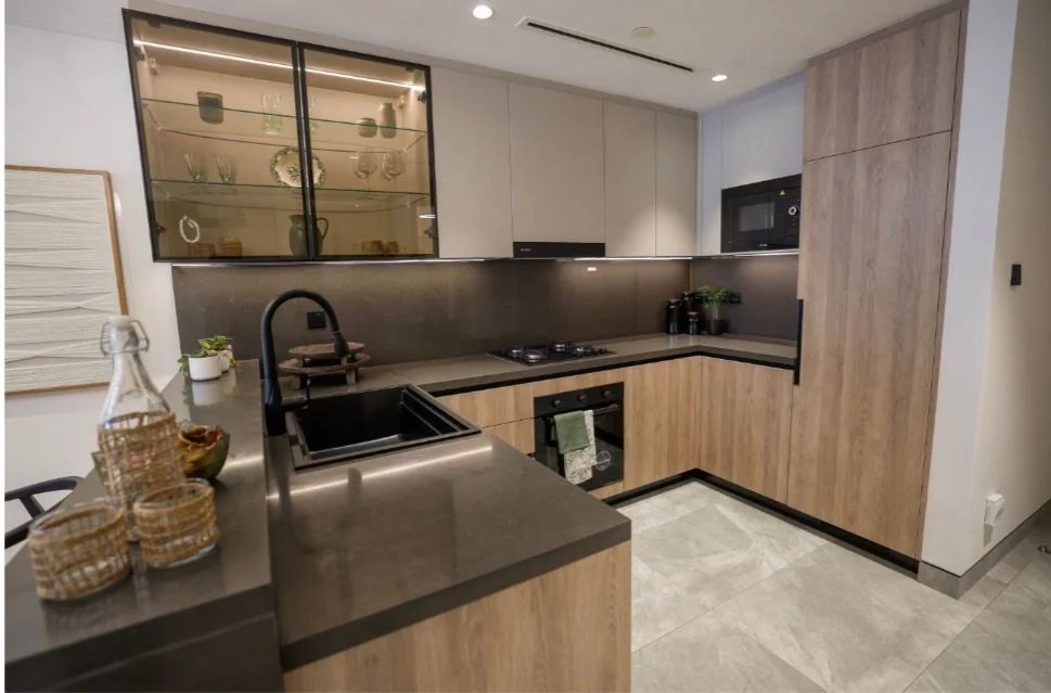 Starlight Park 1BR + Study, Kitchen
