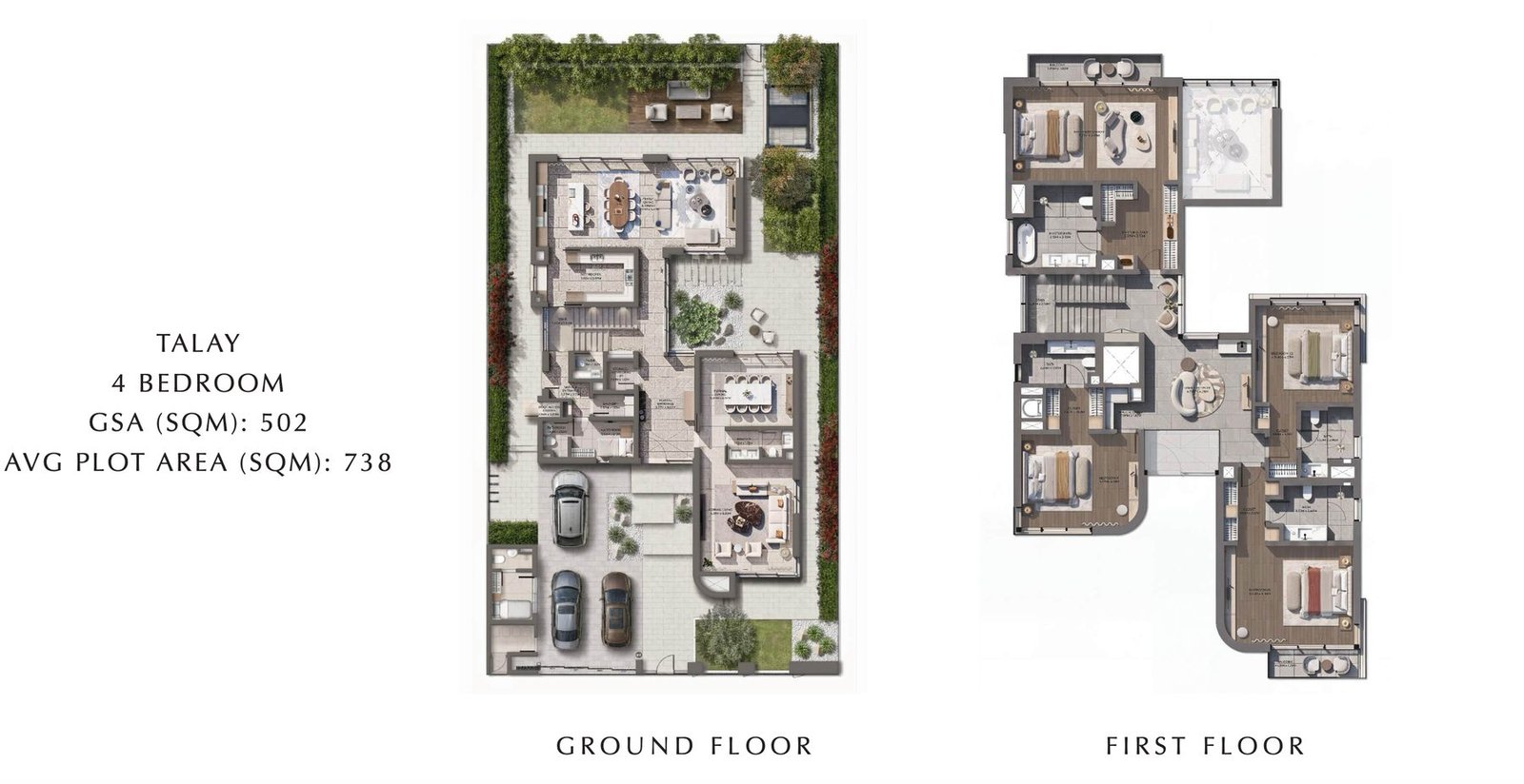 Talay, Villa 4 camere · GSA 502 m²