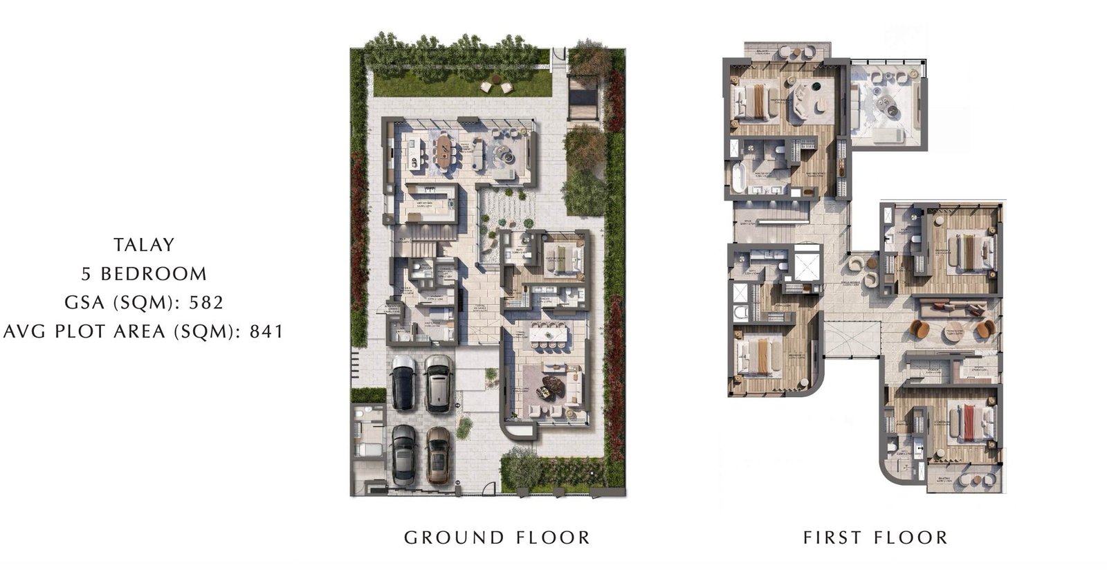 Talay, Villa 5 camere · GSA 582 m²